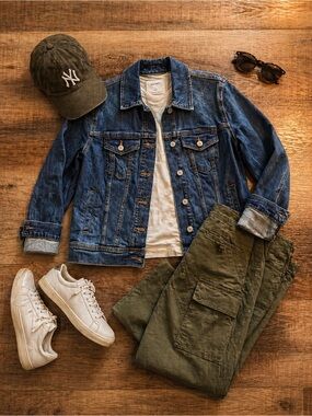 Old Navy Indigo Denim Jacket